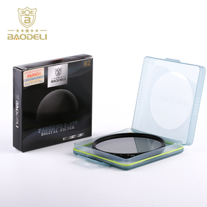 Baodeli卸売カメラフィルター58Mm調整可能スリムフェーダー可変中性密度NdフィルターNd2-Nd400