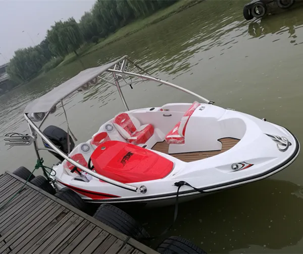 Seadoo ที่คล้ายกันขับรถเร็ว900cc 4ที่นั่งเรือเร็ว FLIT-460