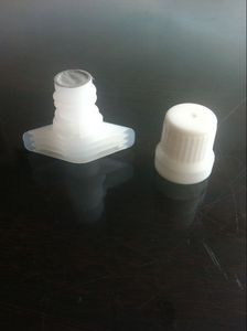 JinLei מותאם אישית עגול לבן 20mm פלסטיק מכסה בקבוק בורג כיסוי כובע עבור לעמוד פאוץ תיק