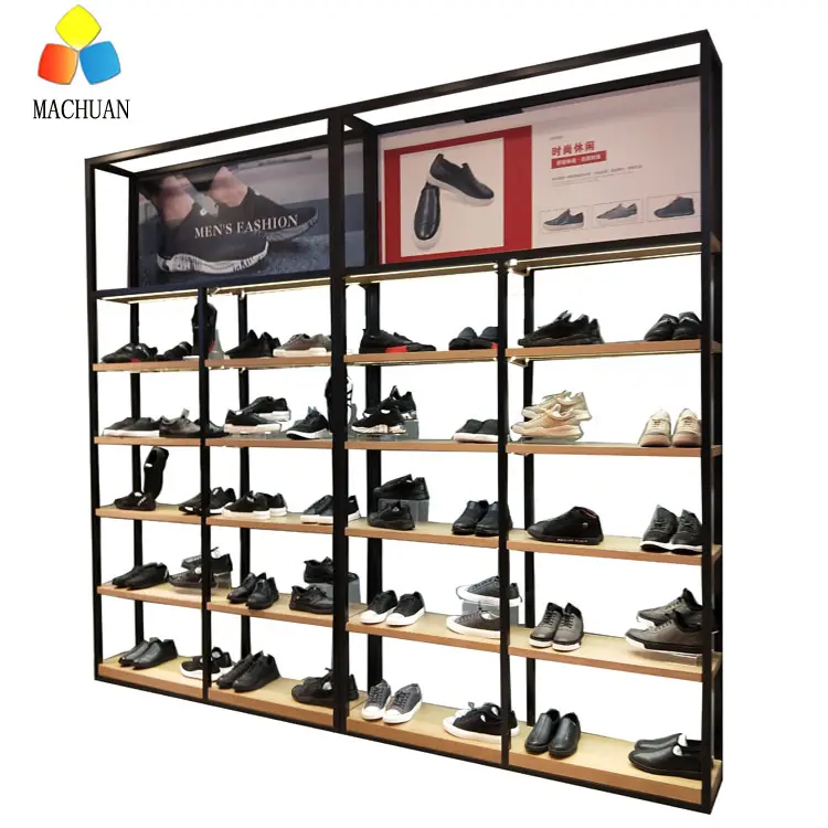 Vendita di fabbrica scarpe sportive in metallo espositore da parete espositori per negozi espositore al dettaglio per reparto