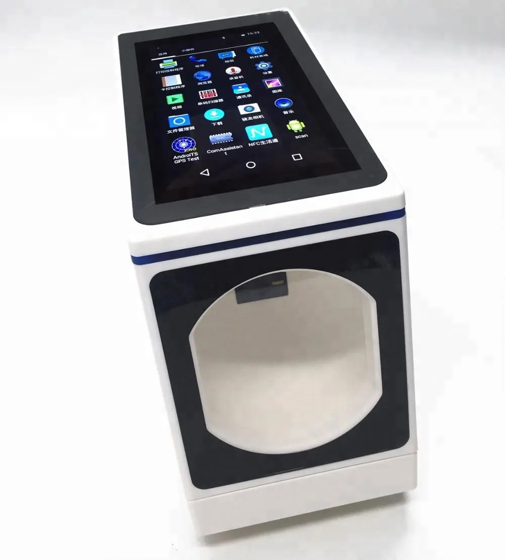5 pollici display touch 4g NFC Portatile Sistema POS Android con Scanner di Codici A Barre