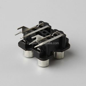 Hot Sell <strong>Rca</strong> Waterproof <strong>Connector</strong>/microphone Jack to <strong>Rca</strong> <strong>Plug</strong>/<strong>RCA</strong> AV Socket - Product Image 2