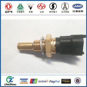 Peças originais do motor dci11, <span class=keywords><strong>sensor</strong></span> de temperatura da água 0281002209 para caminhão do dongfeng