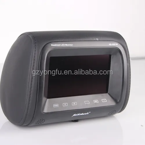 Più nuovo 6.5 ''auto sedili posteriori pulsante touch screen cuscino monitor auto auto tv radio DVD TFT LCD poggiatesta monitor