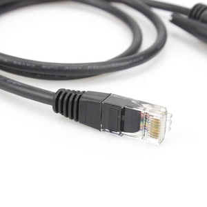 カスタムRS232 RJ45オスから<span class=keywords><strong>DB9</strong></span>メスシリアルコンソールスイッチ用デバッグおよび構成システム統合ネットワーク