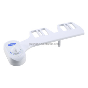 Ayarlanabilir 2 jeti manuel tuvalet bide ABS malzeme tuvalet bide banyo püskürtücü, bide sprey, taşınabilir bide - Product Image 1