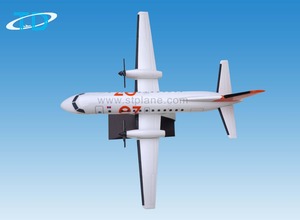 ハイエミュレーション1/100サーブ340EznisAirwaysモデル飛行機ギフト