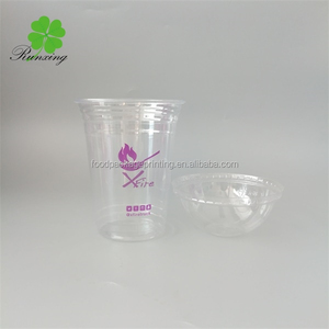 Customize Design Plastic Cup Dome Lid Disposable Plastic Cup Hot Selling Custom Plastic Cup
