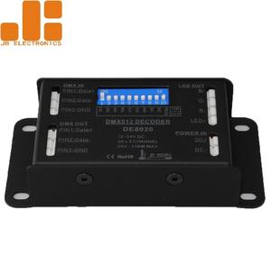 Мини RGB 3CH Max 9A постоянное напряжение DMX512 декодер для светодиодной ленты освещения DE8020 - Product Image 3