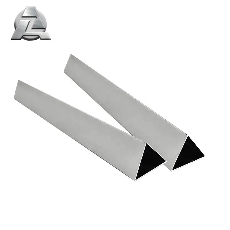 Tube de tube triangulaire en alliage d'aluminium, profil de 6mm, 7075 t6, livraison gratuite