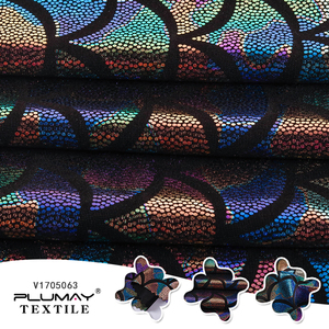 Yanardöner ışıltılı ölçekli Mermaid kumaş Hologram Spandex etek kuyruk çanta süslemeleri için <span class=keywords><strong>2</strong></span> yollu sıkı kumaş masa örtüsü
