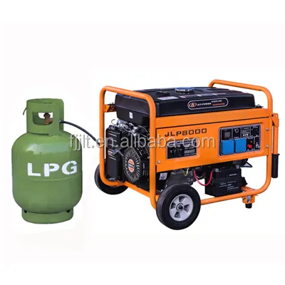 JLT POWER 2kw ~ 6kw LPG天然ガスガソリン発電機セット中国工場