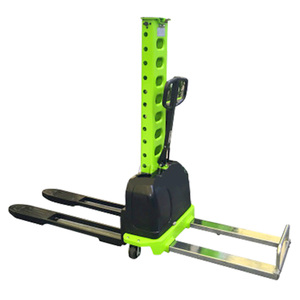 Self Loading <strong>Stacker</strong> Electric 0.5t Manual Hand Mini <strong>Stacker</strong> Forklift Truck Mounted Forklift - Product Image 1