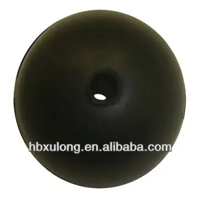 Özelleştirilmiş Siyah içi boş lastik top