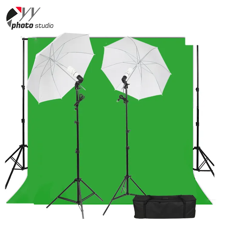 Soporte de flash de estudio fotográfico de alta calidad, kit de paraguas de montaje, accesorios de cámara, speedlite