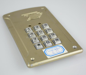 4x3 12 tasten Matrix Industrielle beleuchtet Tastaturen Metall Edelstahl Backlit Numerische Tastatur Für Access Control - Product Image 3