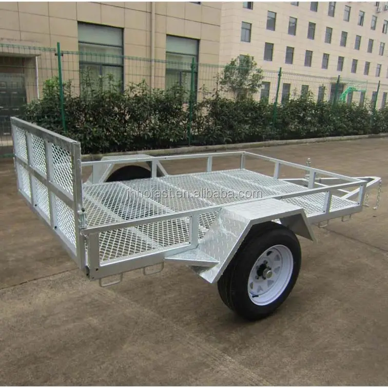 8x5 ATV Mesh floor utility trailer