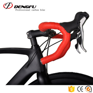 DENGFU ขายจักรยานแผ่นคาร์บอนที่สมบูรณ์แบบ Roadbike กรอบเบรคจักรยานกีฬา