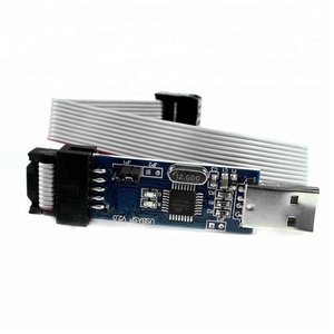 KJ196 apoyo Win7 64K USB ISP ASP ATMEGA8 USBASP USBISP AVR programador ATMEGA128 módulo