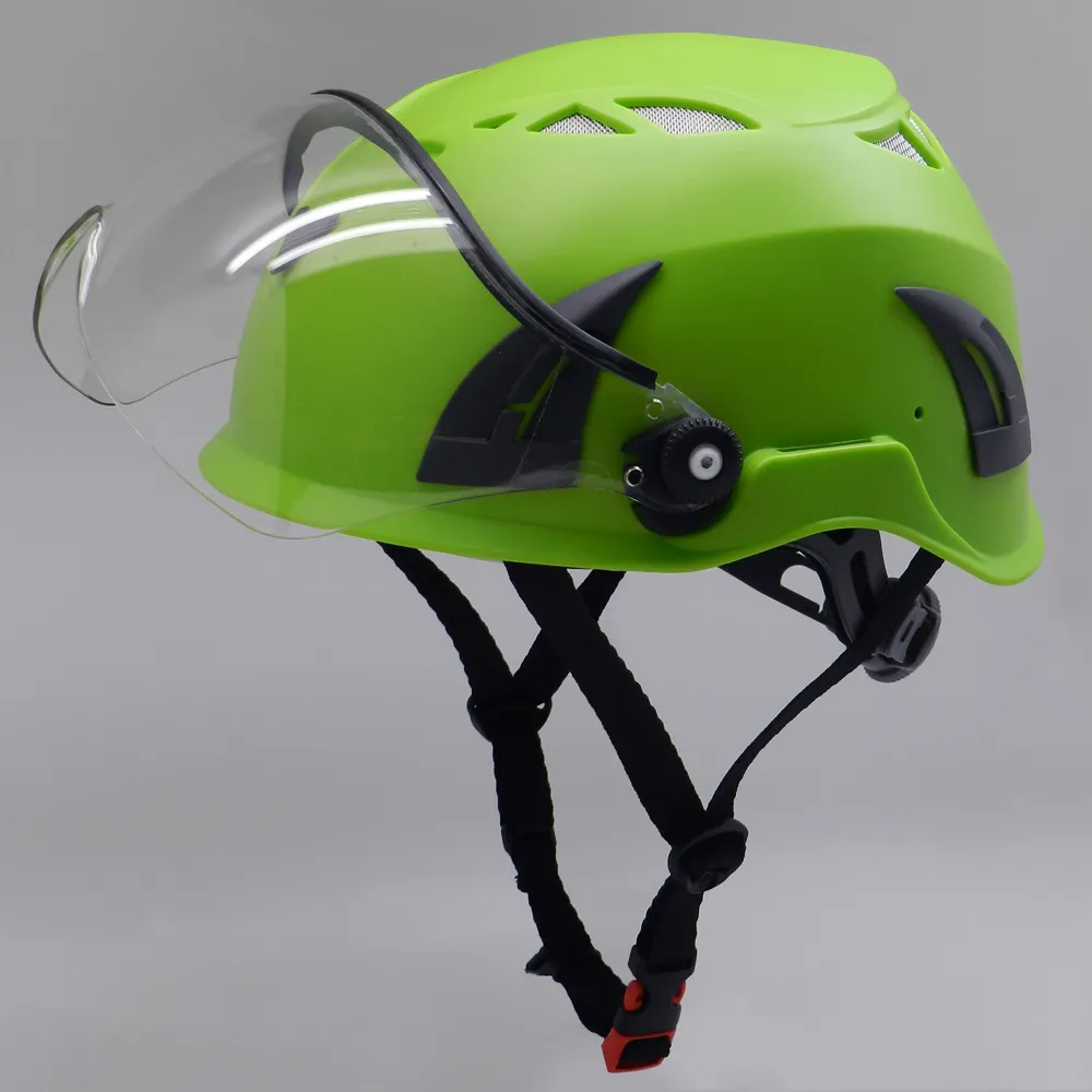 Casque de sécurité de Construction Standard approuvé EN397, casque avec visière amovible