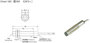 Optoelectronic Switch NPN DC Normally Open Photoelectric <strong>Diffuse</strong> Reflection <strong>Type</strong> <strong>Photo</strong> <strong>Sensor</strong> - Product Image 2