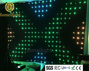 RGB LED-Bildschirm Video vorhang P18cm 3*4m IP65 Projektions leuchten für DJ Booth
