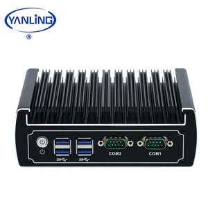 El más reciente procesador Intel Core I7 4 * USB3.0, sistema Barebone, ordenador de escritorio, NUC sin ventilador Mini PC 12V - Product Image 1