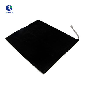 定制标志法兰绒天鹅绒拉绳旅行收纳袋高跟鞋储物防尘鞋袋 - Product Image 6