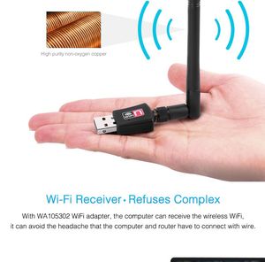 300 Mbps Realtek RTL8192 CU Mini usb wifi adapter wlan stick mit antenne für laptop desktop Raspberry PI - Product Image 6