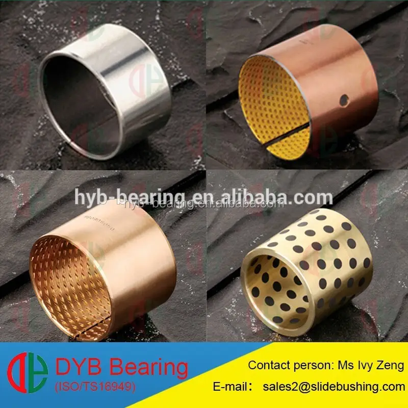 Gewikkeld Bronzen Glijlager Bush China Fabrikant, Metrische Inch ISO3547/DIN1494 Oiless Gerold Messing Sliding Bus Fabriek
