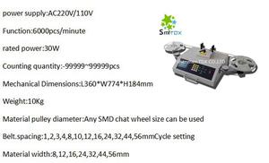 Máquina de contagem de chip smt/smd YS-802, máquina de contagem de chip de vazamento de detecção smt/smd YS-802