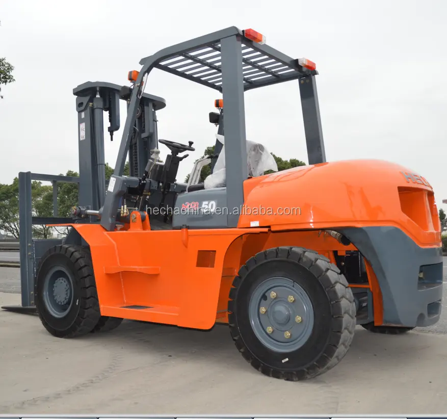 Heli Forklift Co.,Ltd รถยกดีเซล5ตัน CPCD50พร้อมเครื่องยนต์ ISUZU CPCD50