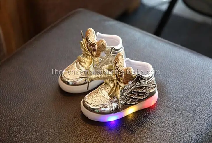 2017 lastest scarpe sportive luce LED stock scarpe per il bambino HA CONDOTTO LA luce scarpa