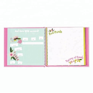 工厂价格全彩色第一年婴儿记忆书 - Product Image 5
