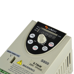 Multi-Sección velocidad de ajuste variador de frecuencia de CA/VFD/VSD 60Hz 50Hz 0.75kw 220 V entrada monofásica y 3 salida