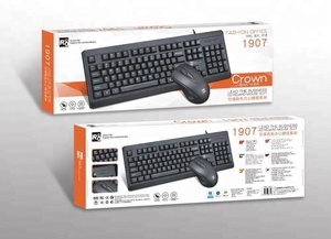 Nueva llegada 2021 teclado y mouse usb de cable del teclado del ratón con cable Oficina conjunto de teclado y ratón con cable de teclado - Product Image 6