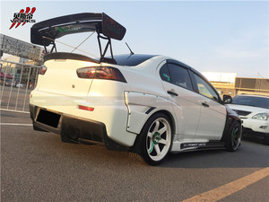 ชุดกันชนคาร์บอนไฟเบอร์ VTX FitMitsubishi EVO 7 8 9,อะไหล่ตัวเครื่องลุกเป็นไฟ