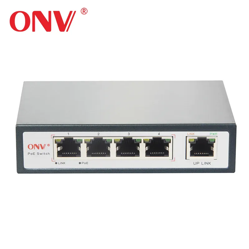 Switch di rete 4 Porte PoE Ethernet Hub