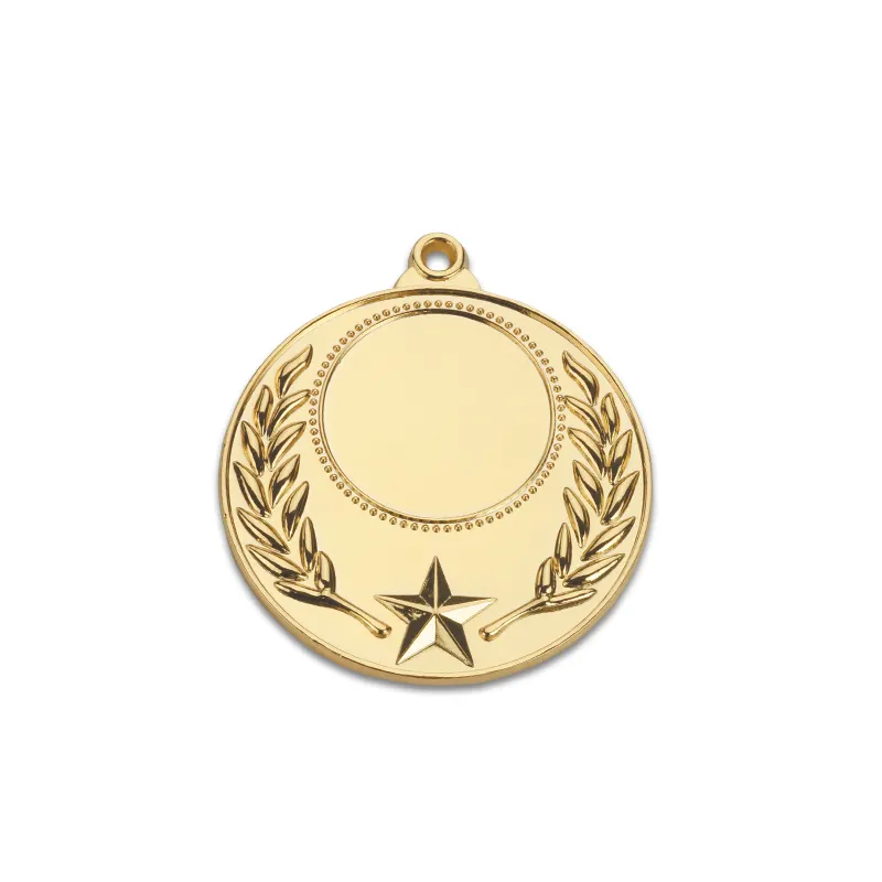 high quality cheap metal engraved blank sports medal for sale