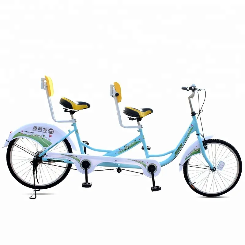 fashion style two seat funny tandem bike for tour and sightseeing couples bike
