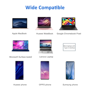 适用于 Macbook 和更多 Type-C 设备的高级便携式多端口 USB Type C 适配器 USB-C 集线器 - Product Image 6
