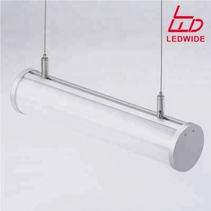 באיכות גבוהה 60mm <span class=keywords><strong>LED</strong></span> עגול צורת פרופיל שחול אלומיניום עם קליפ מתכוונן