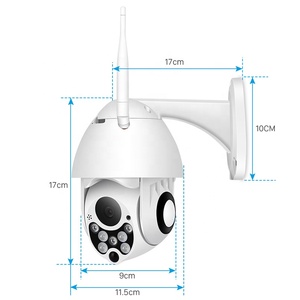 BESDER 1080P HD PTZ Wifi Ip <strong>Camera</strong> Speed Dome Wireless Wired CCTV Wifi Ip <strong>Security</strong> <strong>Camera</strong> With Two Way Audio SD Card Slot - Product Image 6