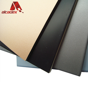 4 millimetri PVDF o FEVE ACP Foglio Esterno Rivestimento Della Parete Pannelli ACM Foglio di Pannello Sandwich Prezzo Pannello Composito In Alluminio - Product Image 1