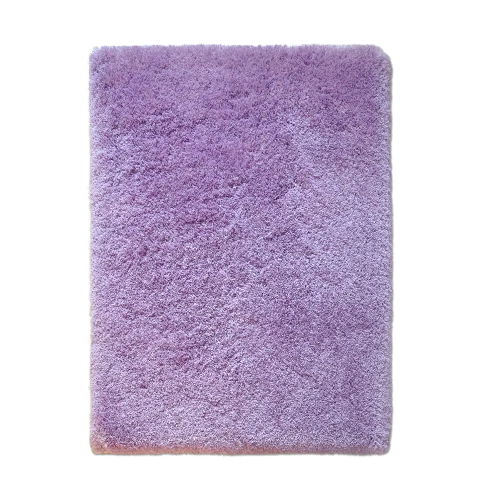 Violet tapis tuftés à la main costume chambre shaggy tapis avec rêves romantiques