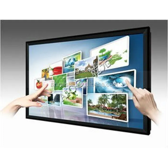 อุตสาหกรรมฝังตัว32 "นิ้วเปิดกรอบ Capacitive สัมผัสจอแสดงผล LCD กับ USB HDM1 VGA พอร์ตอินพุต