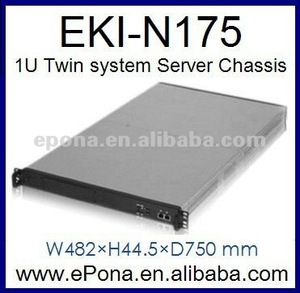 <span class=keywords><strong>1U</strong></span> תאום מערכת שרת מארז/rackmount שרת מקרה/מחשב מקרה EKI-N175