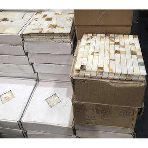 Sh đá Backlit ngọc khảm gạch vuông khảm đá cẩm thạch bán buôn sang trọng tự nhiên Maya Trắng Onyx khảm gạch đá - Product Image 4