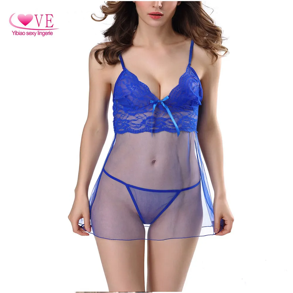 Vente en gros fille nuisettes sexy pure bébé poupée femmes sexy lingerie femmes