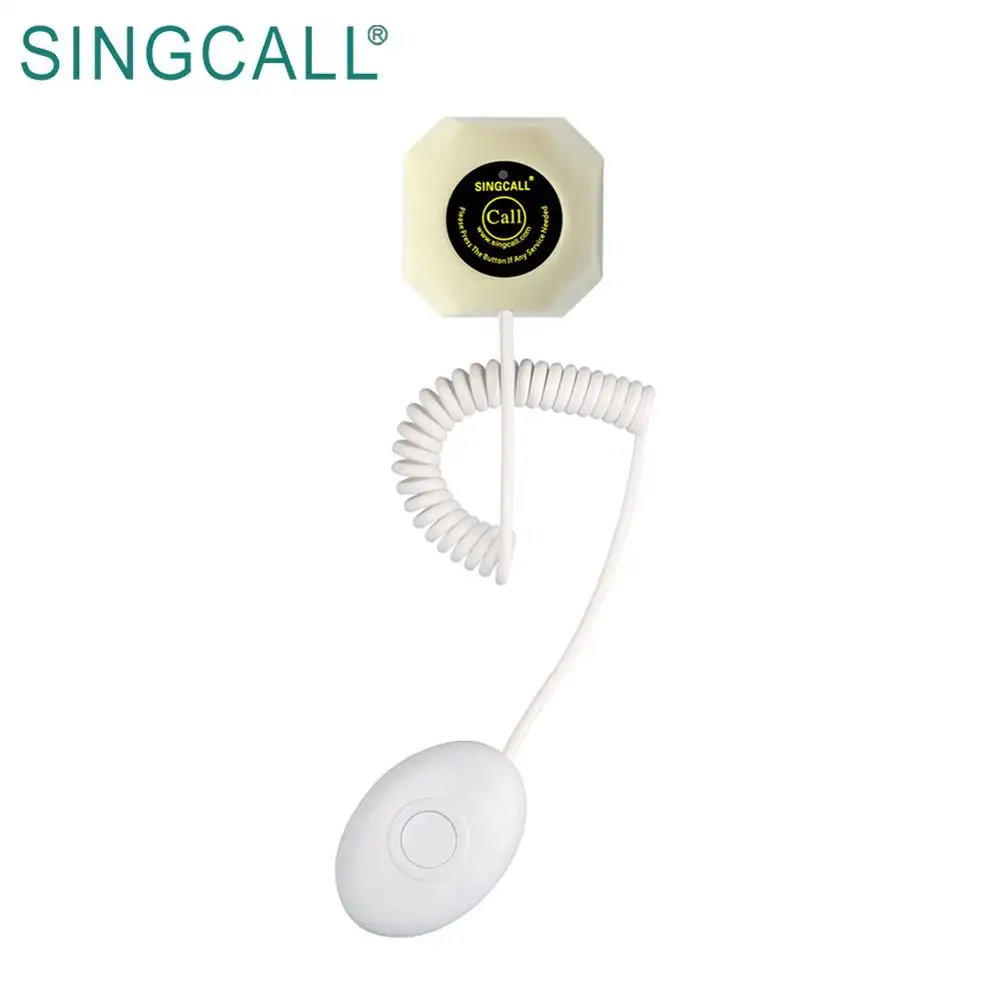 SINGCALL Wireless Nursing Call System Service Pager with Hand Shank APE560